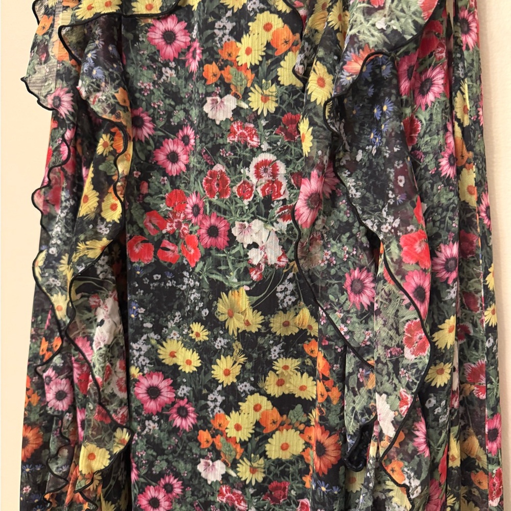 Ted Baker Adiee Floral Ruffle Dress - Picture 9 of 11